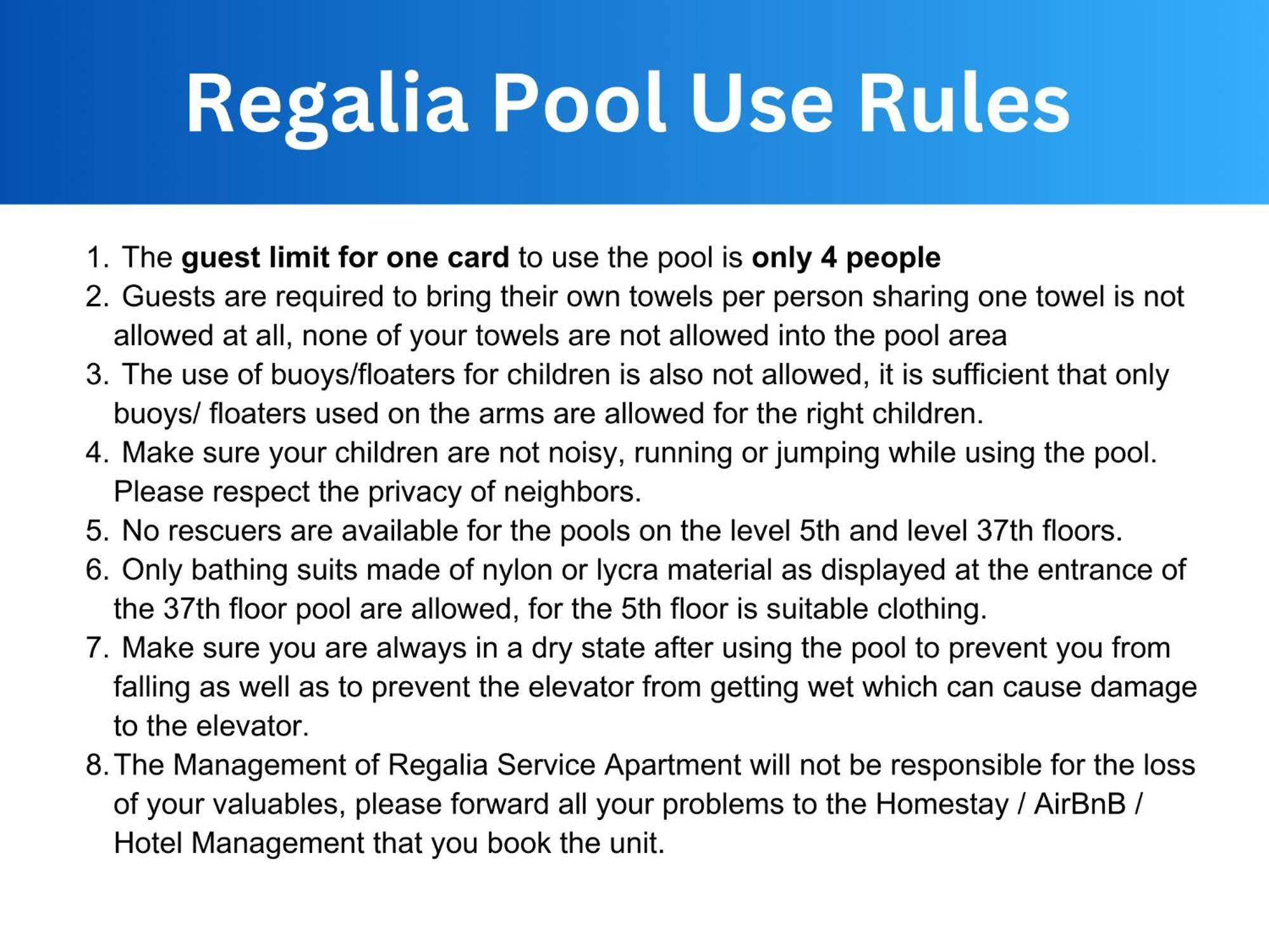 Regalia Residence The Sky Pool Suite Kuala Lumpur Exteriér fotografie